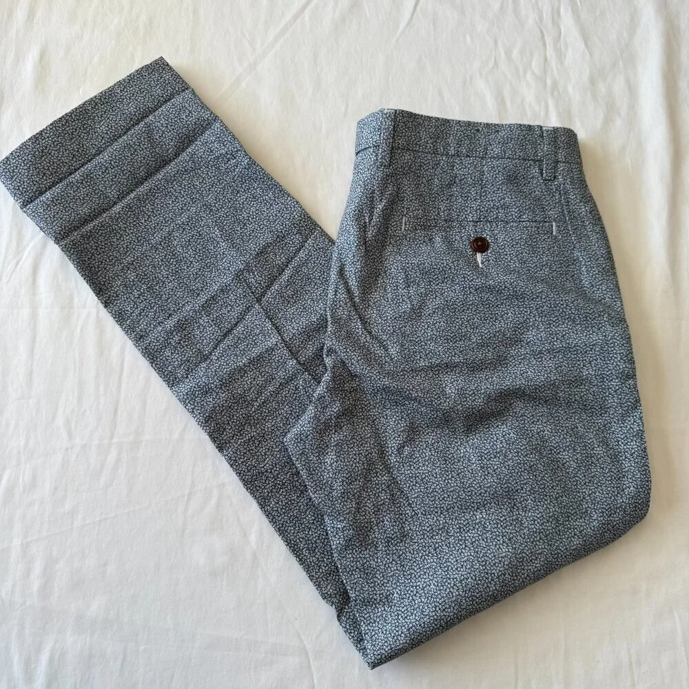 J.Crew Bowery Slim Pattern Chino